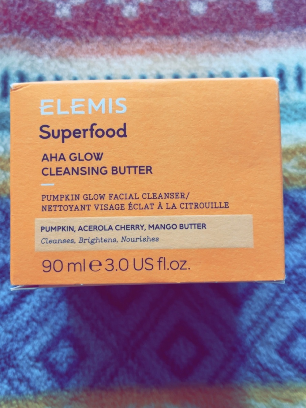 ELEMIS Superfood AHA Glow Cleansing Butter - Orange